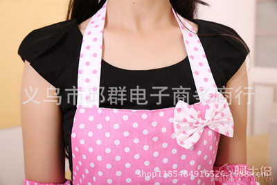 【無(wú)廠家圍裙批發(fā)粉點(diǎn)點(diǎn)棉布雙層圍裙蝴蝶結(jié)圍裙時(shí)尚】義烏市邱群電子商務(wù)商行 - 產(chǎn)品庫(kù)