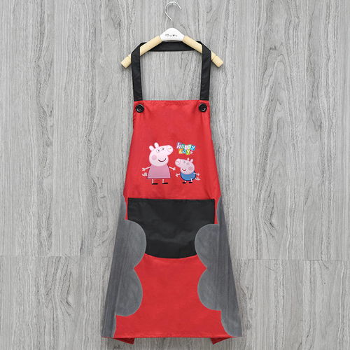 廚房防水可擦手圍裙韓版時尚防水防油居家做飯罩衣成人男女工作服