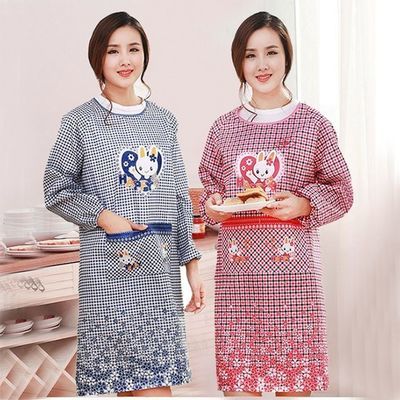 時尚女士蕾絲花邊圍裙女防水漂亮荷葉邊廚房家用韓版北歐工作做飯