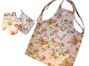 外貿田園小碎花系列家居生活用品團購開啟 正價商品享淘寶價7折優惠，精美圍裙等您來！