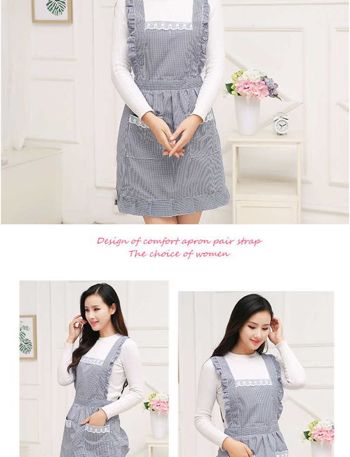 圍裙新風尚 從廚房到餐廳的可愛與實用并存