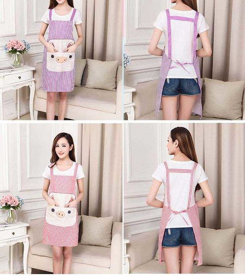 廚房的時尚宣言 可愛防污圍裙，下廚的精致伴侶